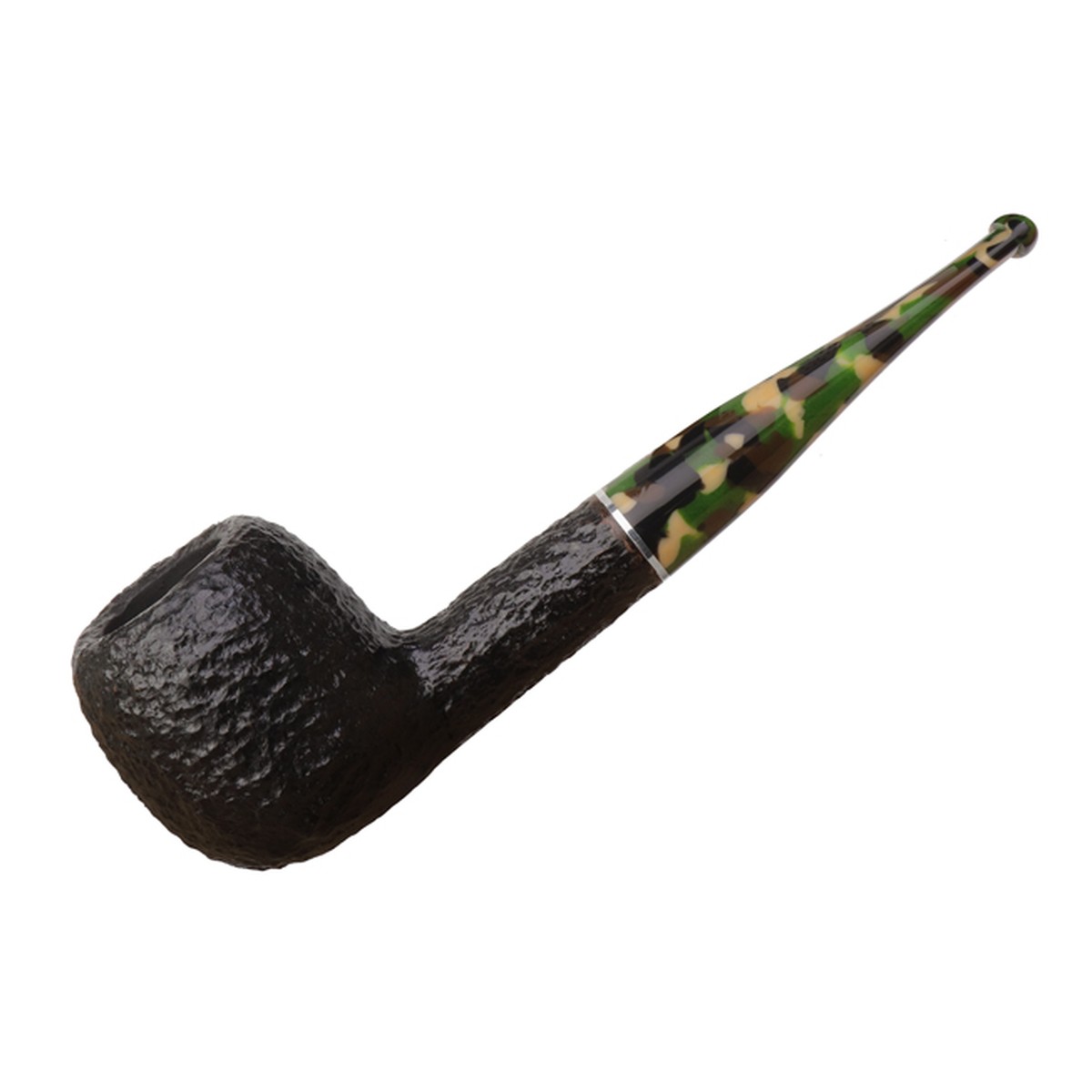 Savinelli Pipes Camouflage Rusticated Black (207) (6mm)