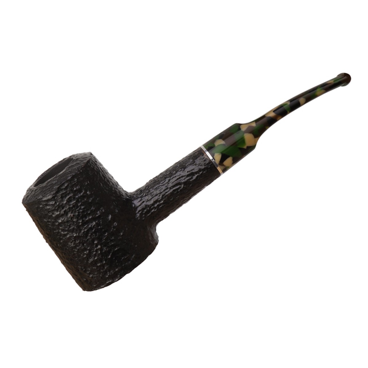 Savinelli Pipes Camouflage Rusticated Black (310 KS) (6mm)
