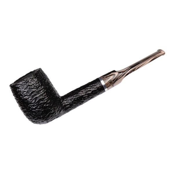 Savinelli Pipes Morellina Rusticated Black (114 KS) (6mm)