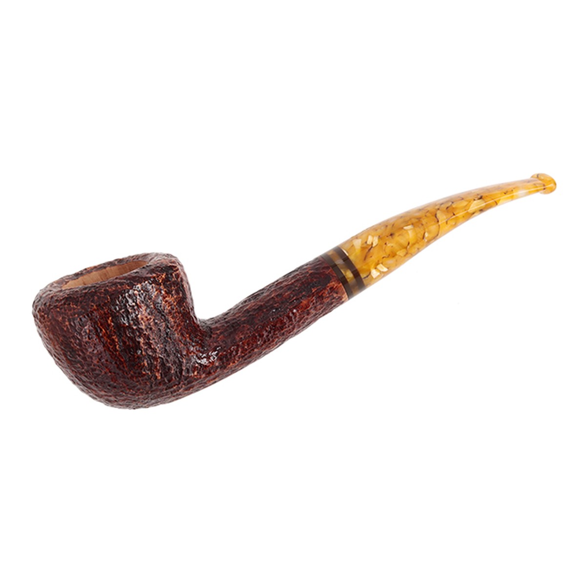 Savinelli Pipes Miele Brown Rusticated (316 KS) (6mm)