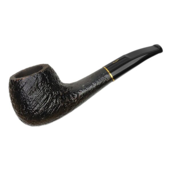 Savinelli Pipes Lollo Sandblasted Black (01) (6mm)