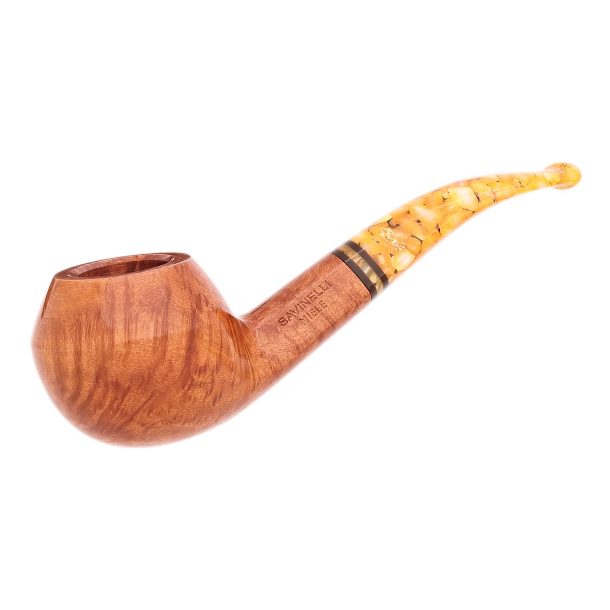 Savinelli Pipes Miele Smooth (673 KS) (6mm)