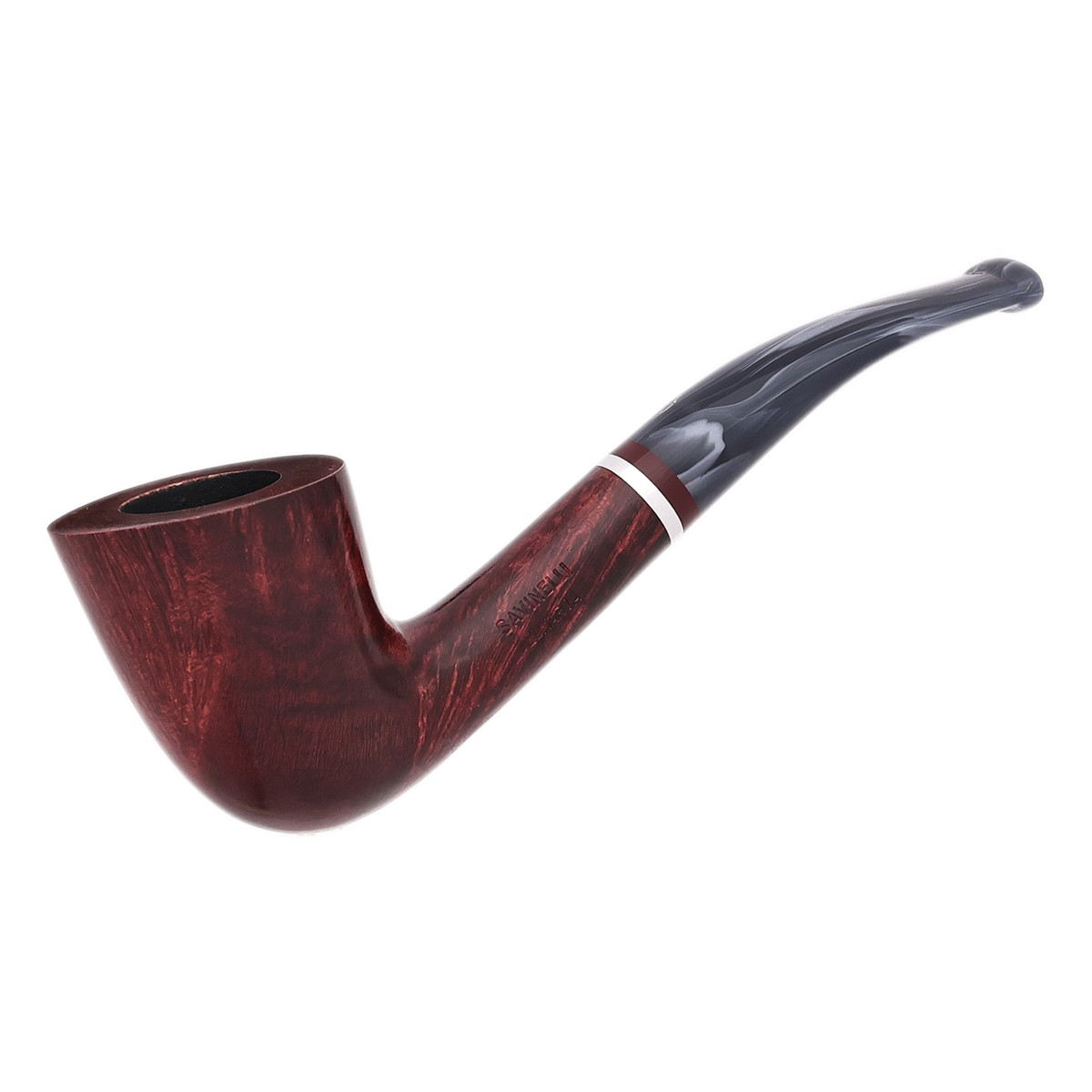Savinelli Pipes Lunaria Smooth Bordeaux (920 KS) (6mm)