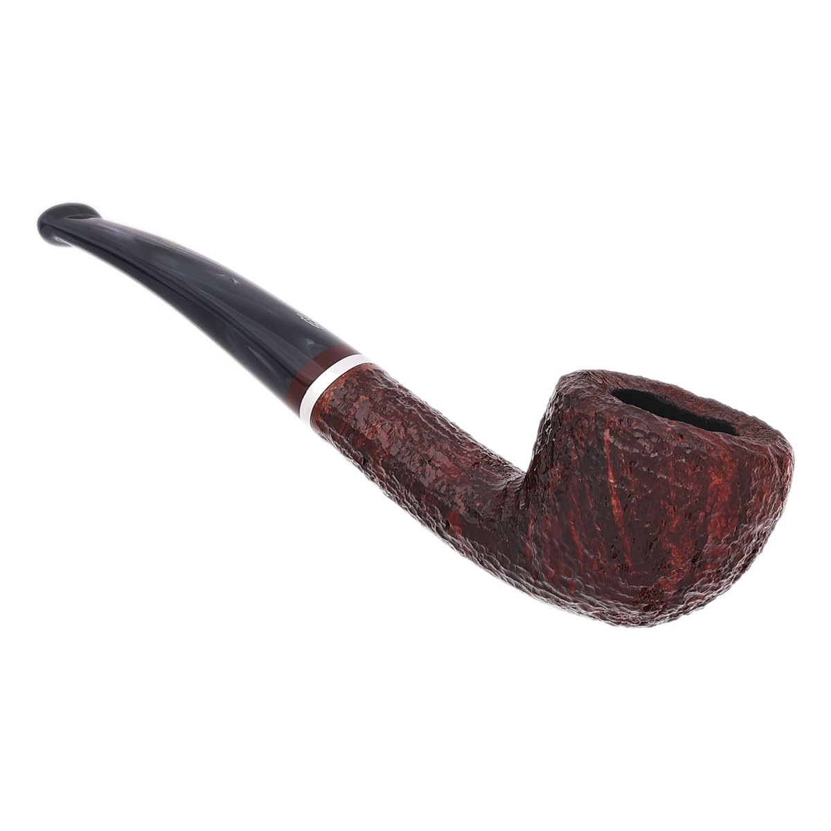 Savinelli Pipes Lunaria Rusticated Bordeaux (316 KS) (6mm) - Image 2