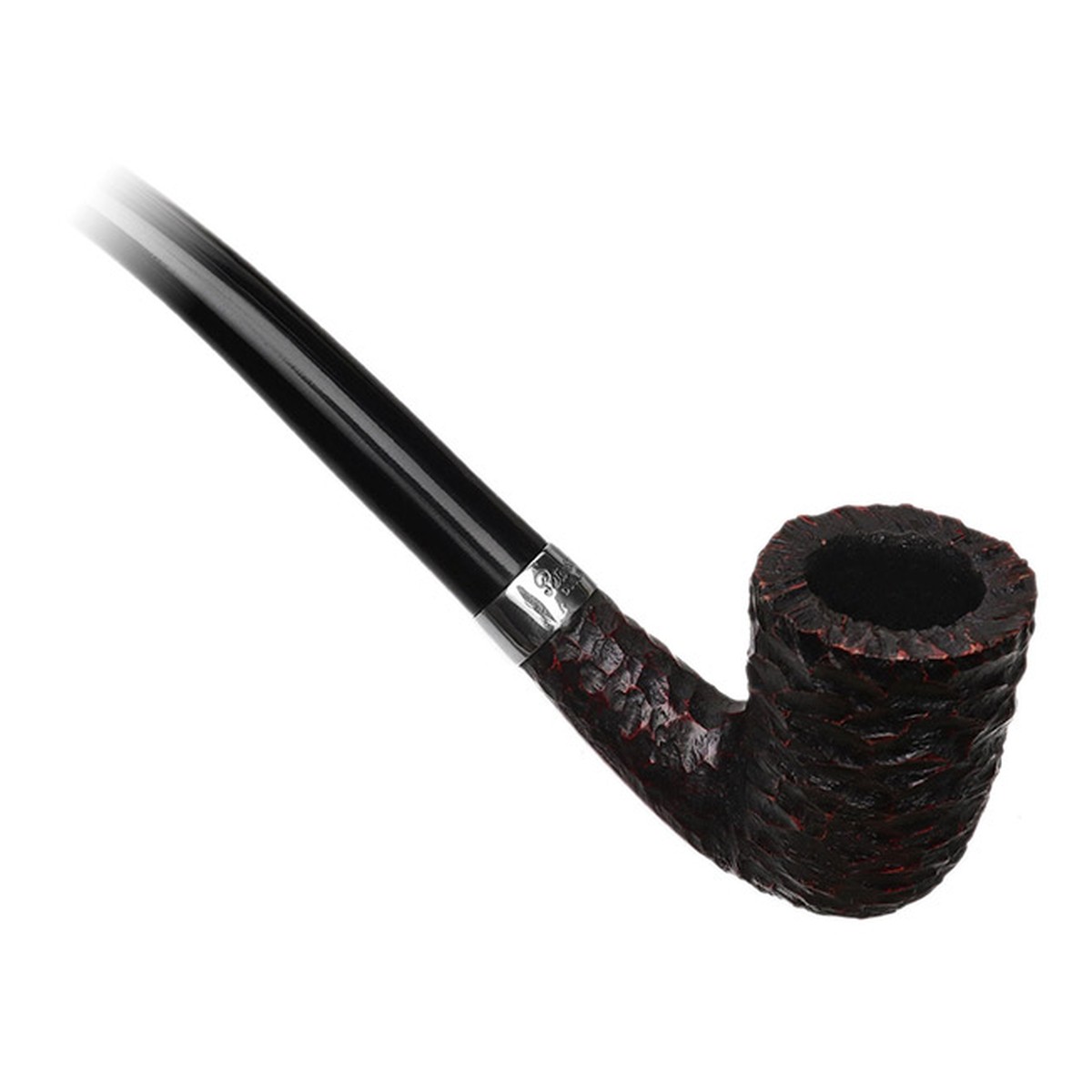 Peterson Pipes Churchwarden Rusticated (D16) Fishtail - Image 2