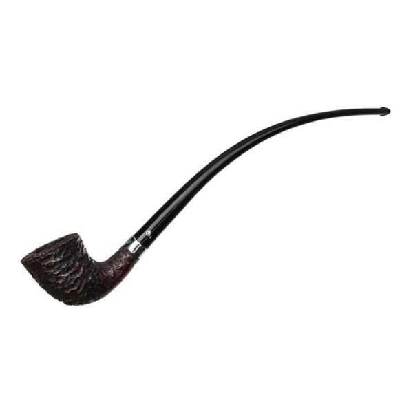 Peterson Pipes Churchwarden Rusticated (D6) Fishtail