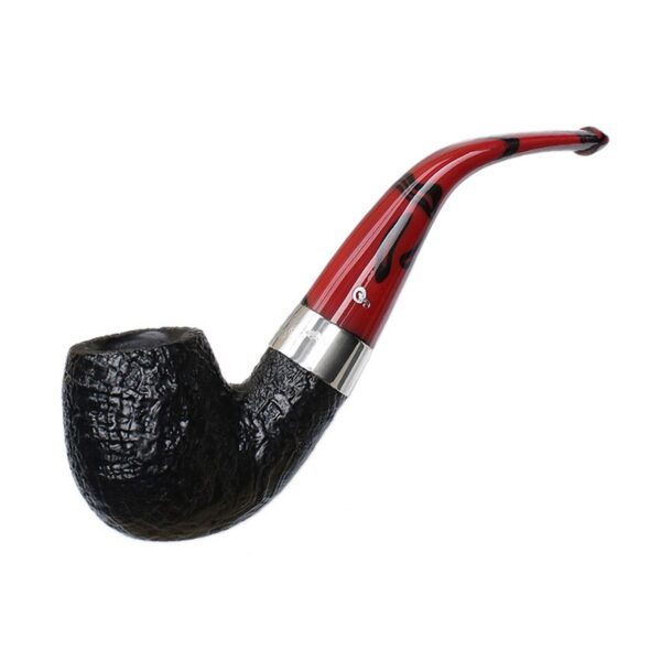 Peterson Pipes Dracula Sandblasted (221) Fishtail
