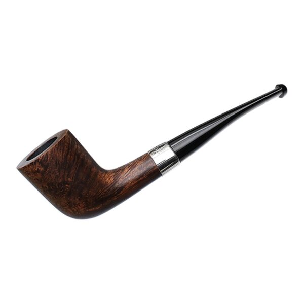 Peterson Pipes Aran Smooth Nickel Mounted (268) Fishtail