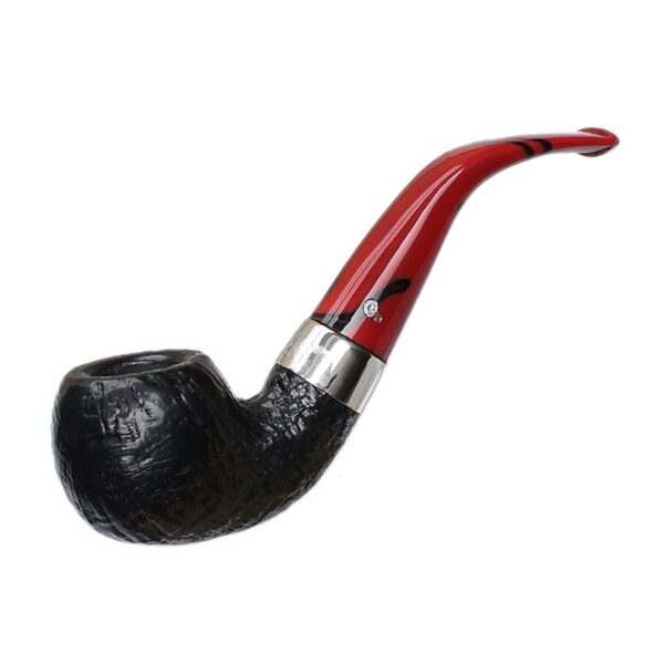 Peterson Pipes Dracula Sandblasted (03) Fishtail