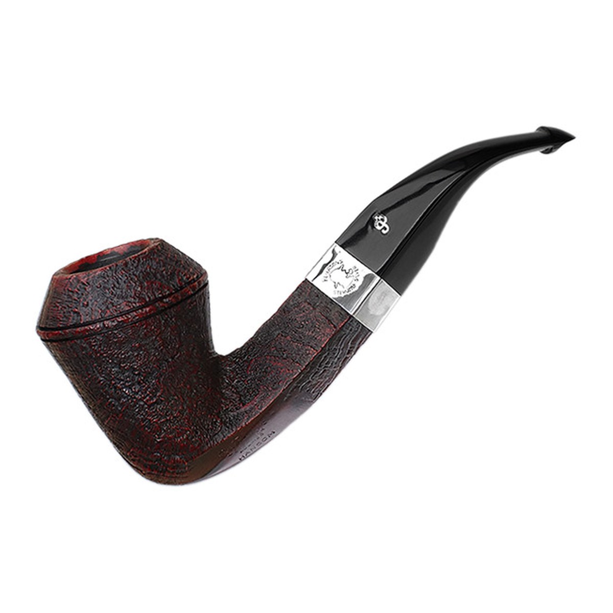 Peterson Pipes Sherlock Holmes Sandblasted Hansom P-Lip