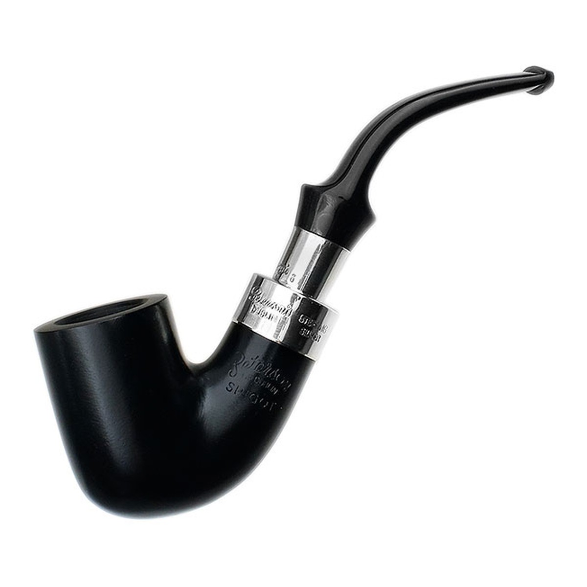 Peterson Pipes Ebony Spigot (338) Fishtail