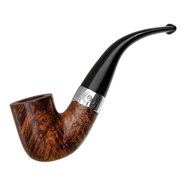 Peterson Pipes Aran Smooth Nickel Mounted (338) Fishtail