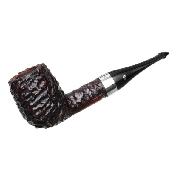 Peterson Pipes House Pipe Rusticated Billiard P-Lip