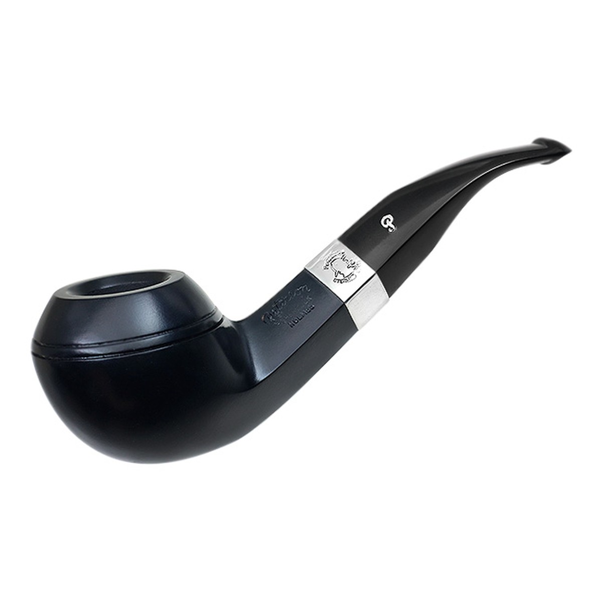 Peterson Pipes Sherlock Holmes Ebony Squire P-Lip