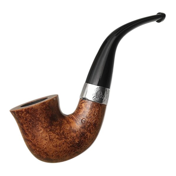 Peterson Pipes Aran Smooth Nickel Mounted (05) Fishtail
