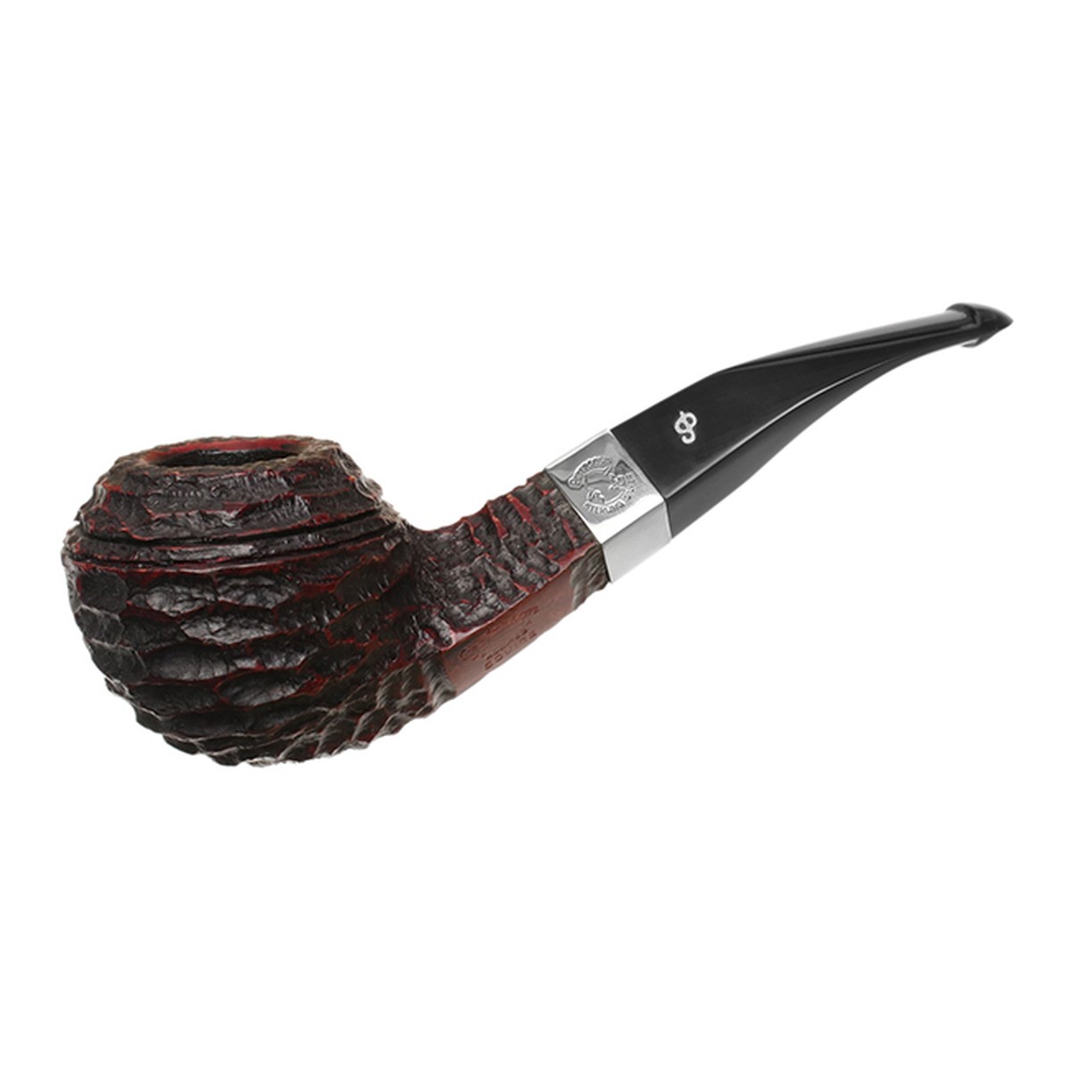 Peterson Pipes Sherlock Holmes Rusticated Squire P-Lip