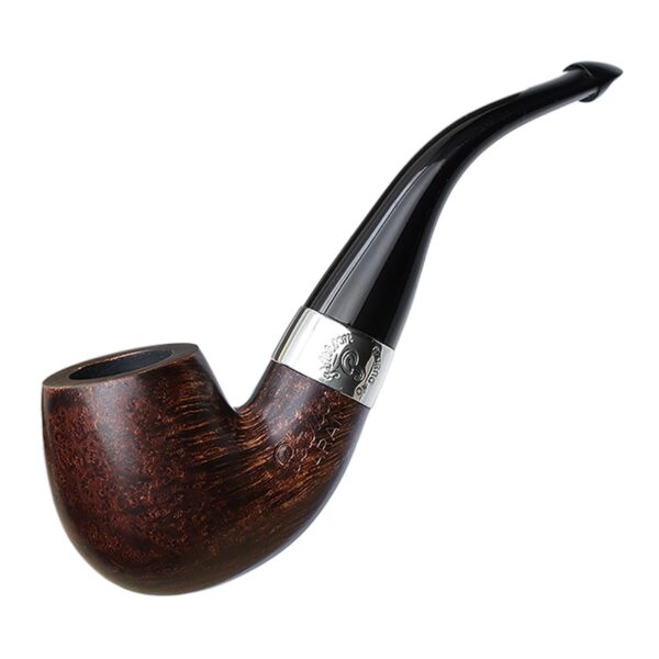 Peterson Pipes Aran Smooth Nickel Mounted (221) P-Lip