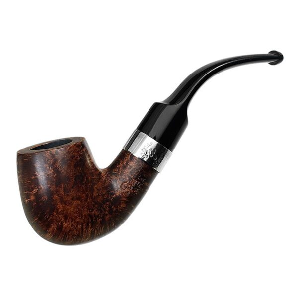 Peterson Pipes Aran Smooth Nickel Mounted (XL90) Fishtail