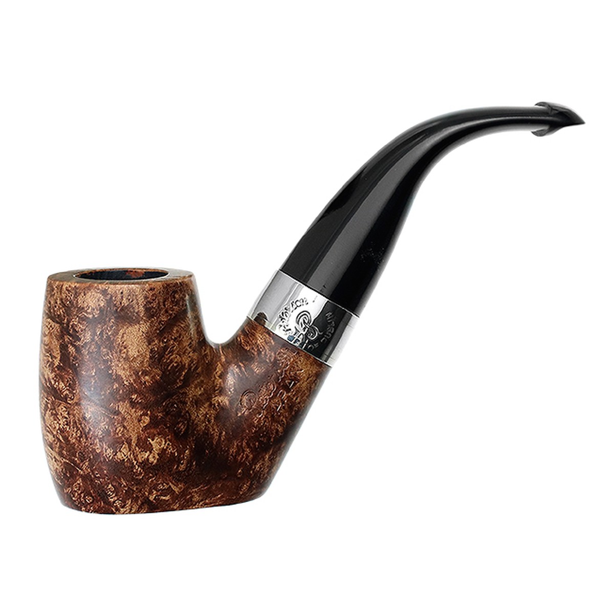 Peterson Pipes Aran Smooth Nickel Mounted (306) P-Lip
