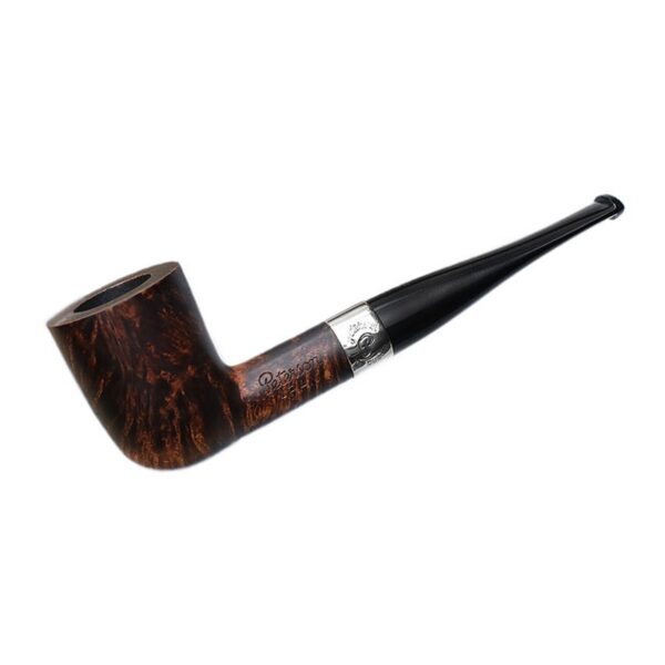 Peterson Pipes Aran Smooth Nickel Mounted (120) Fishtail