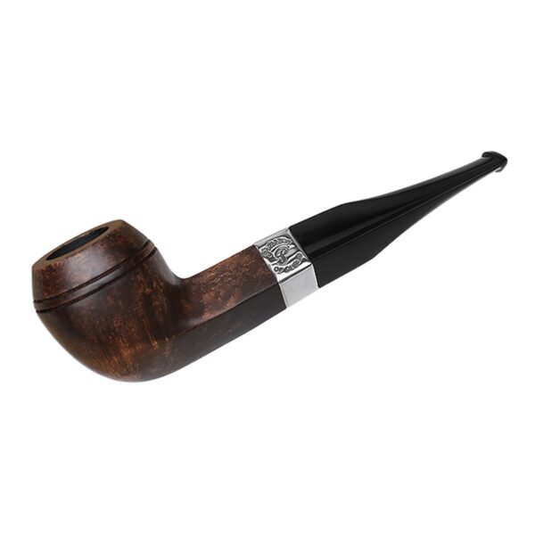 Peterson Pipes Aran Smooth Nickel Mounted (150) Fishtail