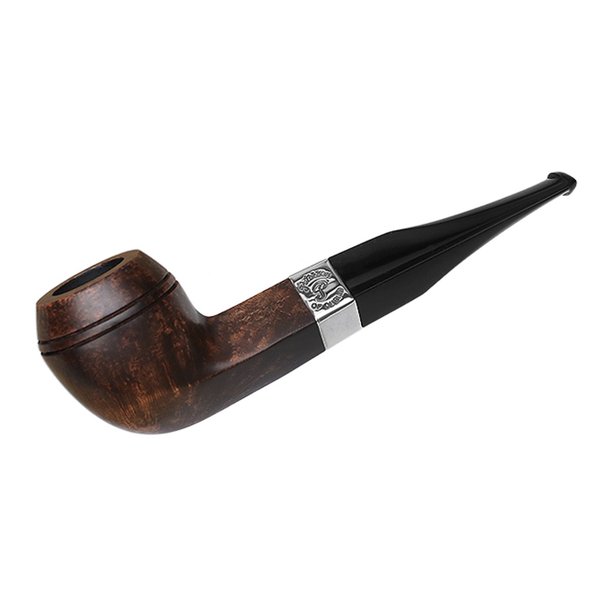 Peterson Pipes Aran Smooth Nickel Mounted (150) Fishtail