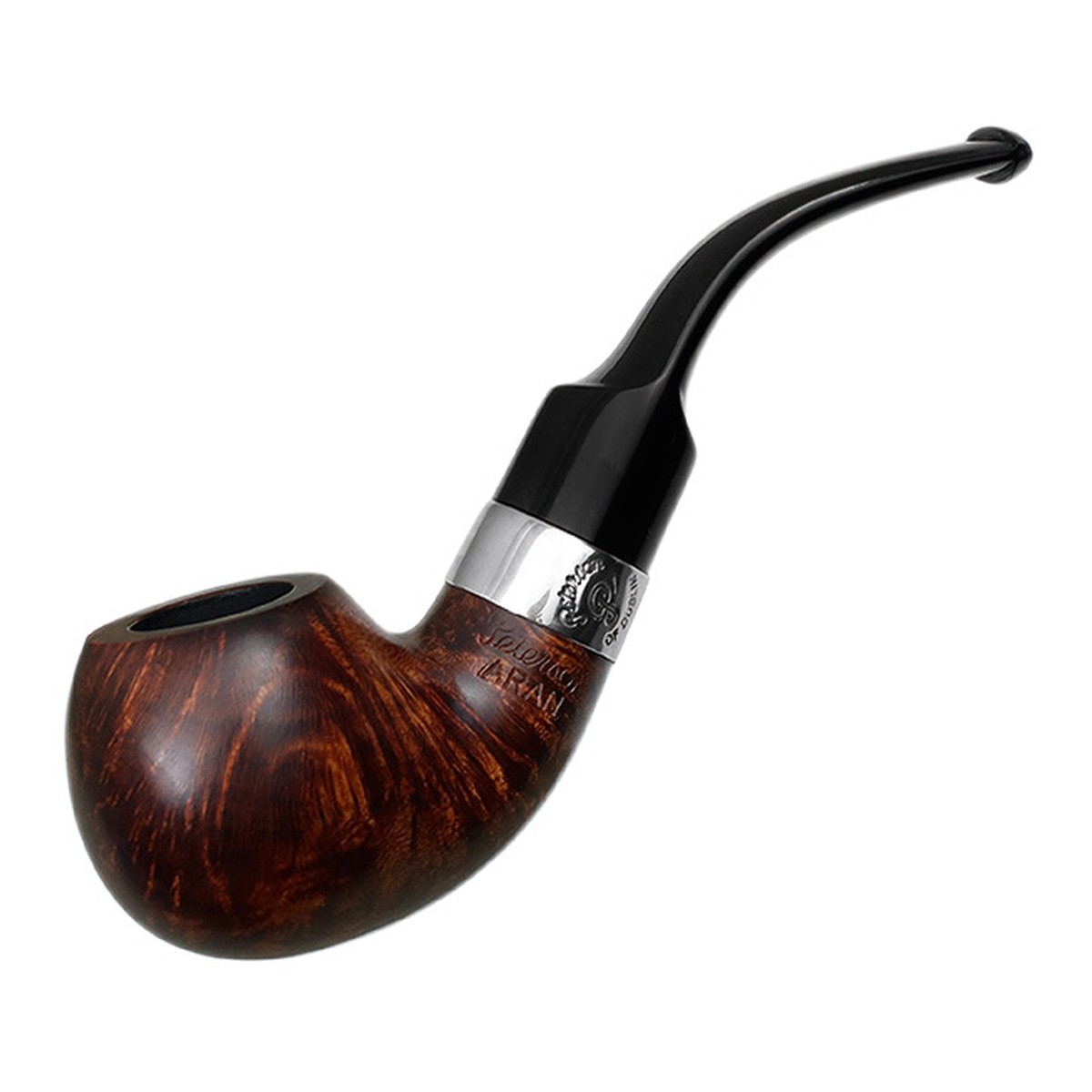 Peterson Pipes Aran Smooth Nickel Mounted (XL02) Fishtail