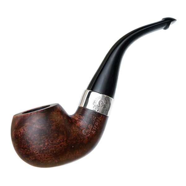 Peterson Pipes Aran Smooth Nickel Mounted (03) P-Lip