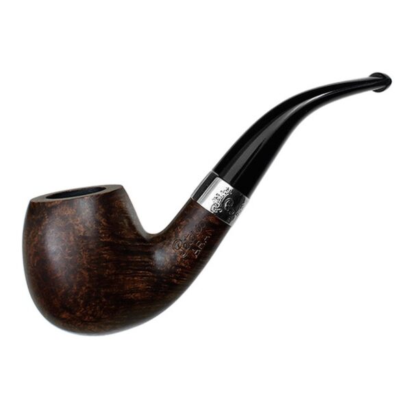 Peterson Pipes Aran Smooth Nickel Mounted (68) Fishtail