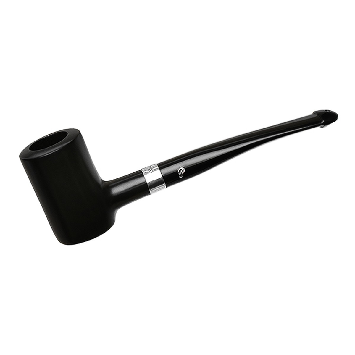 Peterson Pipes Speciality Ebony Silver Mounted Tankard P-Lip