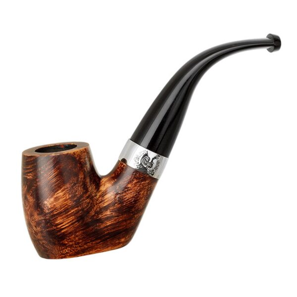 Peterson Pipes Aran Smooth Nickel Mounted (306) Fishtail