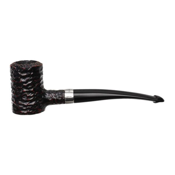 Peterson Pipes Speciality Rusticated Nickel Mounted Tankard P-Lip