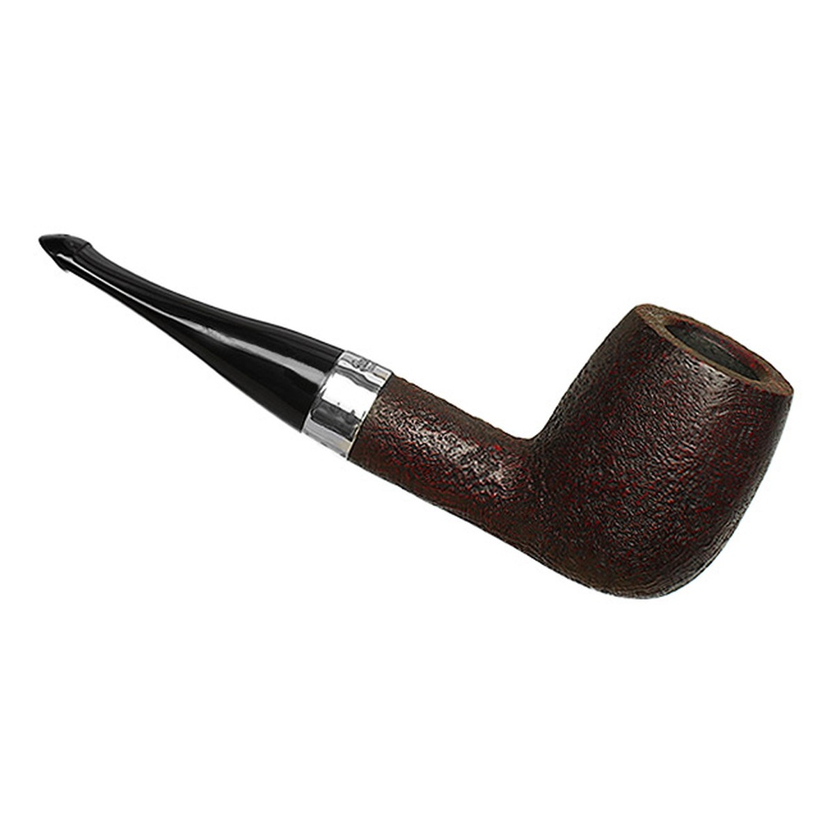 Peterson Pipes House Pipe Sandblasted Billiard P-Lip - Image 2