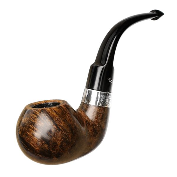 Peterson Pipes Sherlock Holmes Dark Smooth Lestrade P-Lip