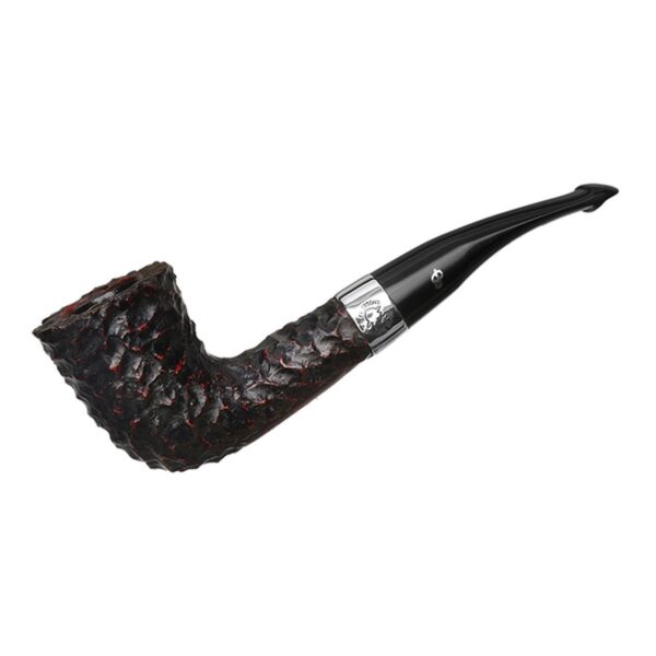 Peterson Pipes Sherlock Holmes Rusticated Mycroft P-Lip