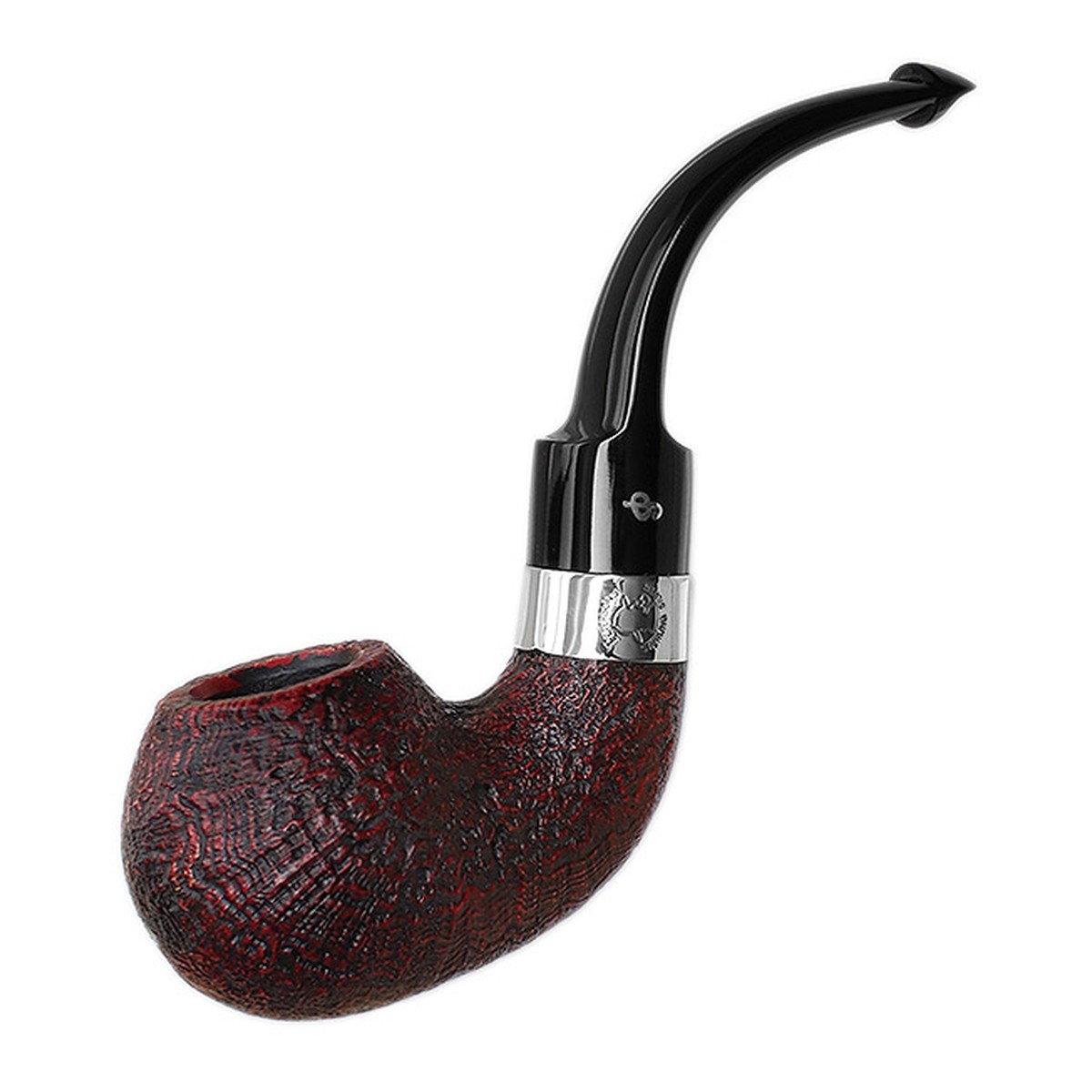 Peterson Pipes Sherlock Holmes Sandblasted Lestrade P-Lip