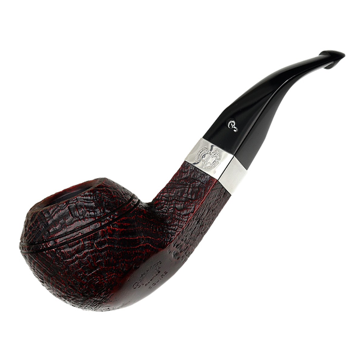 Peterson Pipes Sherlock Holmes Sandblasted Squire P-Lip