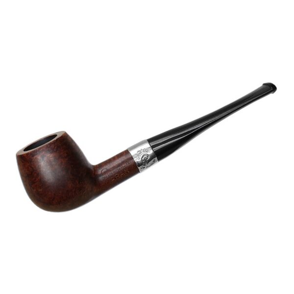 Peterson Pipes Aran Smooth Nickel Mounted (86) Fishtail