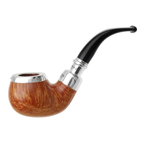 Peterson Pipes Natural Spigot with Silver Cap (03) Fishtail