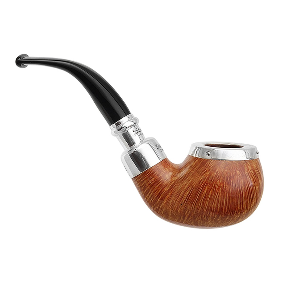 Peterson Pipes Natural Spigot with Silver Cap (03) Fishtail - 图片 2