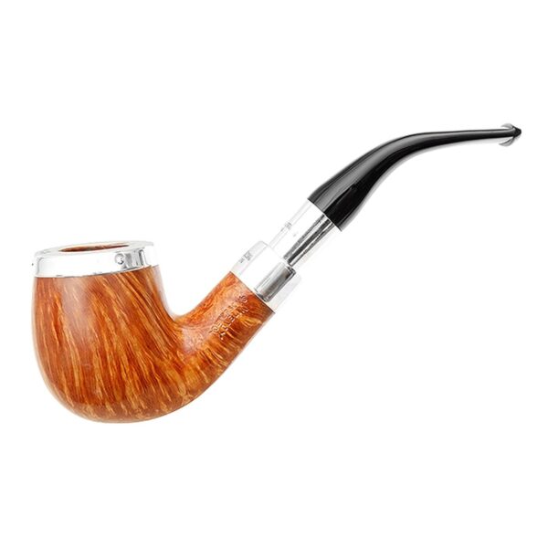 Peterson Pipes Natural Spigot with Silver Cap (69) Fishtail