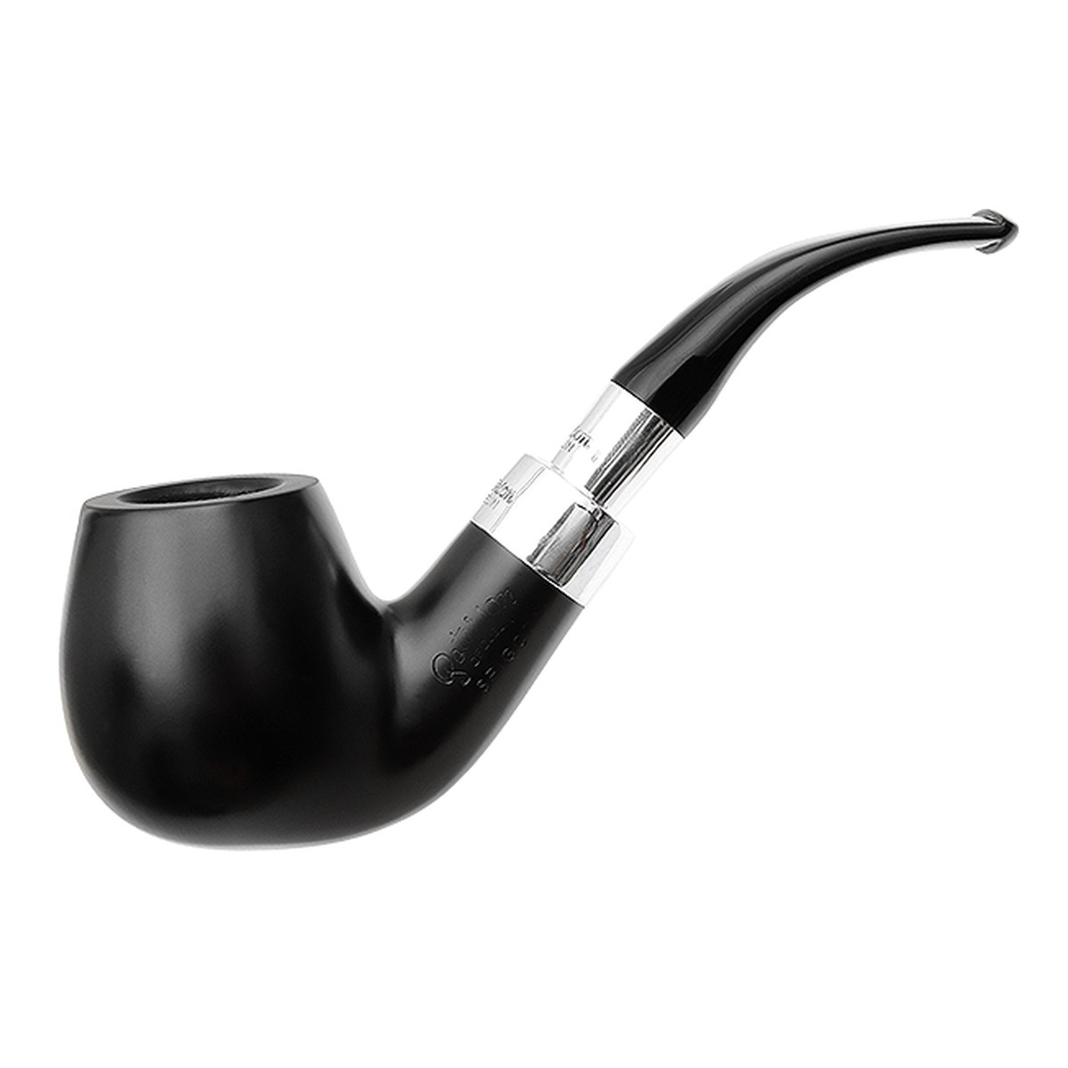 Peterson Pipes Ebony Spigot (68) Fishtail