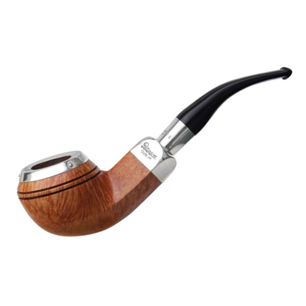 Peterson Pipes Natural Spigot with Silver Cap (80s) Fishtail
