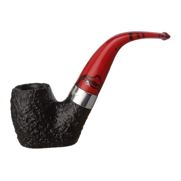 Peterson Pipes Dracula Sandblasted (306) Fishtail