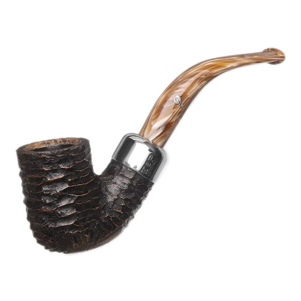 Peterson Pipes Derry Rusticated (338) Fishtail