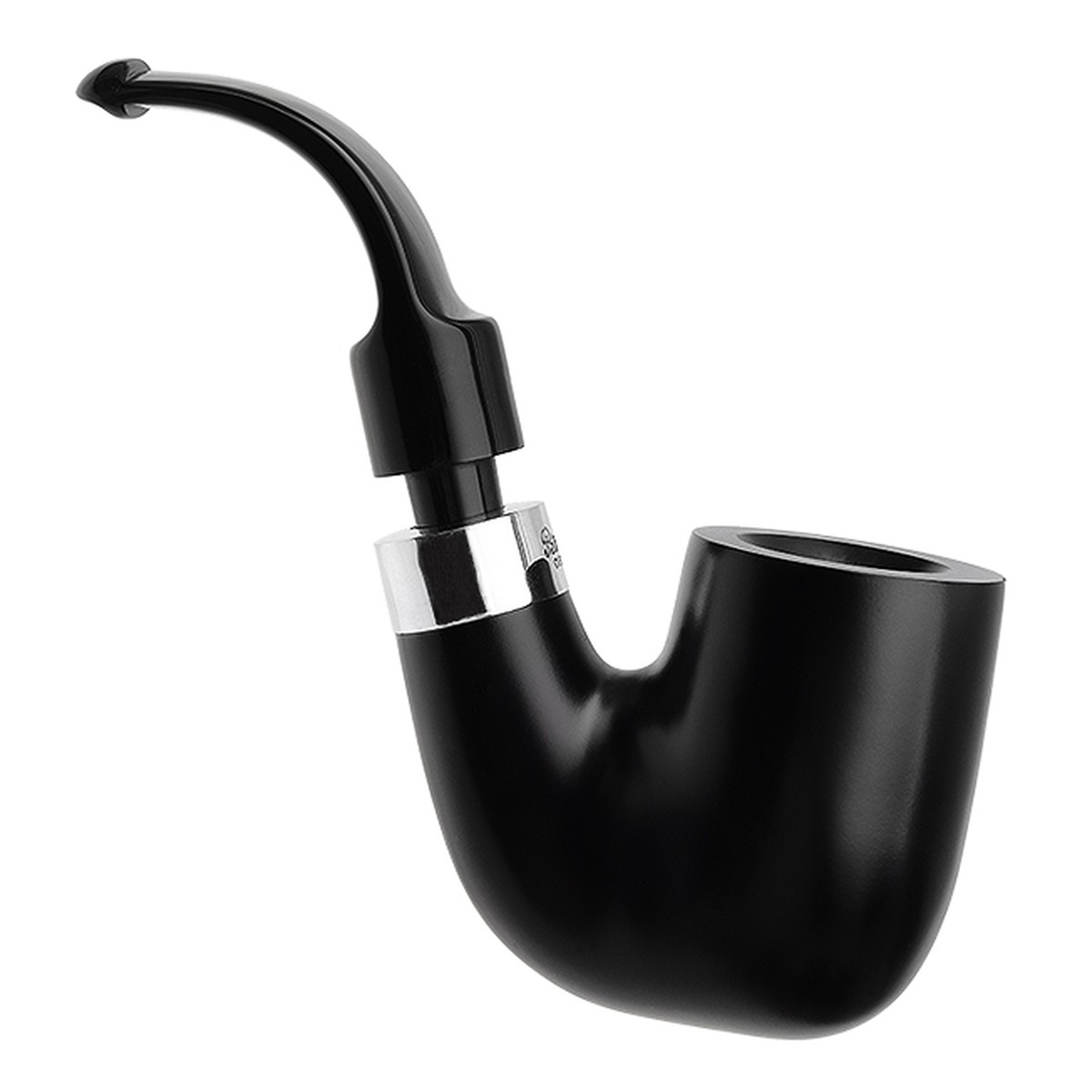 Peterson Pipes Pub Pipe Ebony P-Lip - Image 2