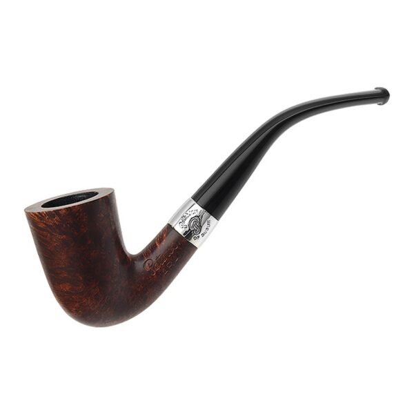 Peterson Pipes Aran Smooth Nickel Mounted (128) Fishtail