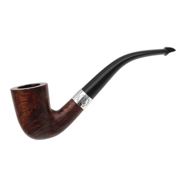 Peterson Pipes Aran Smooth Nickel Mounted (128) P-Lip