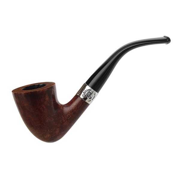 Peterson Pipes Aran Smooth Nickel Mounted (127) Fishtail