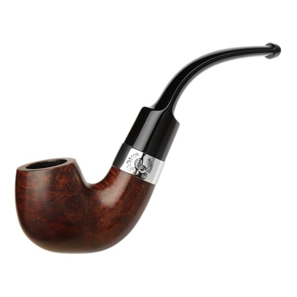 Peterson Pipes Aran Smooth Nickel Mounted (230) Fishtail